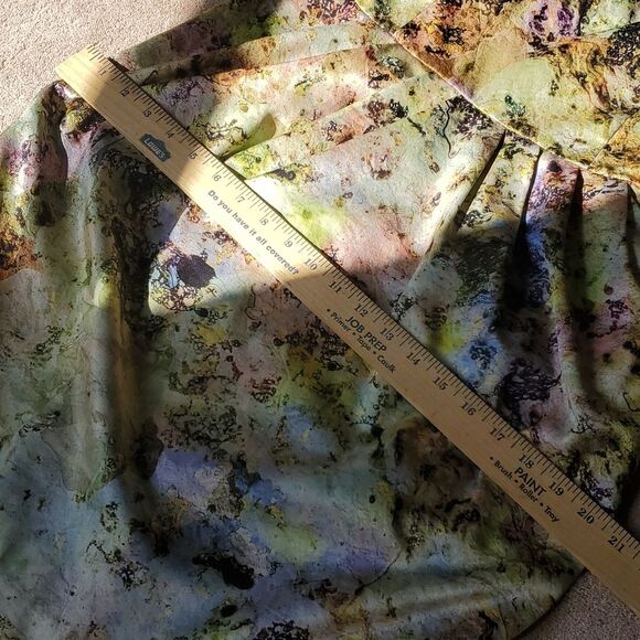 McGinn Knightsbridge strapless satin print cocktail dress with pockets size 8 - Picture 7 of 8